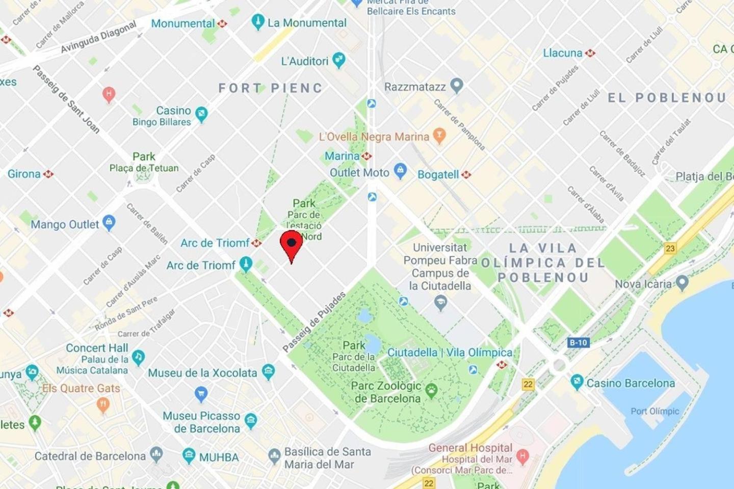 Cozy 2 Bedroom Next To Arc De Triomf برشلونة المظهر الخارجي الصورة